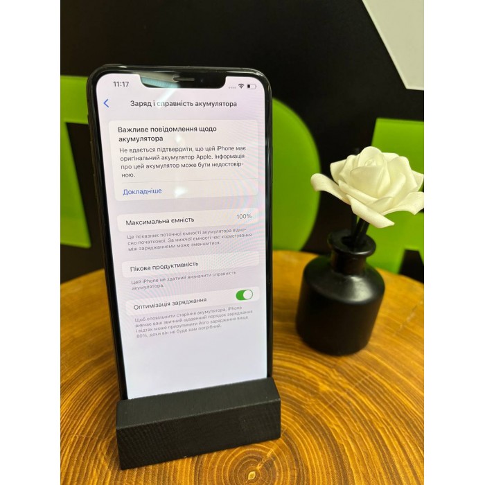 iPhone Xs Max 256 Gb, Black, 100% акб